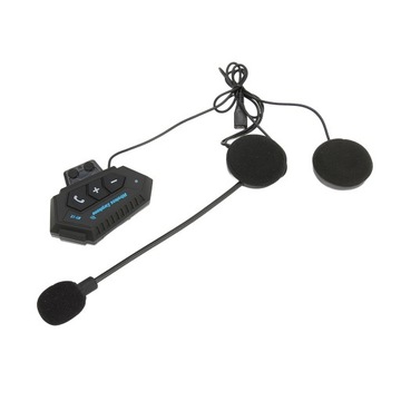 IP67 Bluetooth мотоциклетный домофон с микрофоном, шумоподавлением