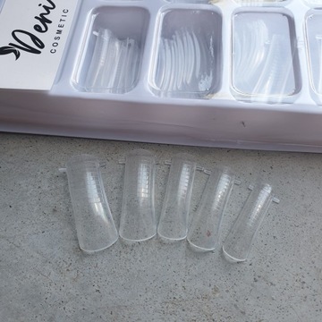 ДВОЙНЫЕ НАСАДКИ ДЛЯ АКРИЛОВОГО ГЕЛЯ FLEXYGEL 100 шт.