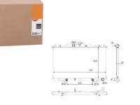 Купити Nrf58610 радіатор lexus rx350 3,5 09-, фото thumb