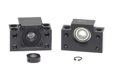 Блок подшипника BK12 BF12 C5 CNC наклонные подшипники