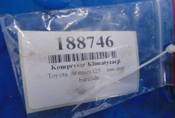 фото thumb №6, Toyota avensis t25 2.2crdi компрессор кондиционера 447220-3435