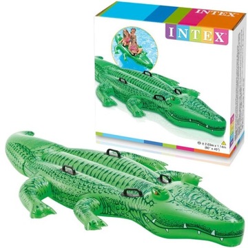Надувной матрас Intex Crocodile 203 см x 114 см