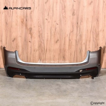 фото thumb №7, Bmw g31 lci m набір бампер зад skyscraper grau