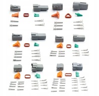 Купити З'єднувач конектори автомобільних штекер hermetyczne електричний pin 250 szt., фото thumb