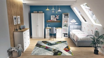KOLOROWY DYWAN SPECTER 200x290 NAPISY - MILUTKI