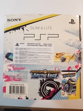 КОРОБКА ДЛЯ PSP 3004 SLIM MOTOR STORM CONSOLE