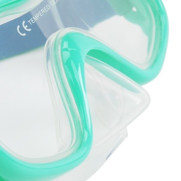 Maska do nurkowania jednoczęściowa do snorkelingu Firefly wygodna 210g M