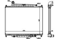 фото thumb №2, Радиатор двигателя land rover range rover iii range