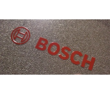 Наклейка BOSCH Logo Metal Edition 90 x 20 мм 433b
