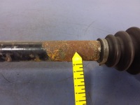 Boxster 987 рестайлинг  2.9 приводной вал правая задняя 98733202430 в Украине, фото thumb