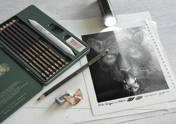 Набор карандашей для рисования FABER-CASTELL Pitt Graphite Matt, 8 шт.