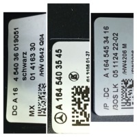 Купити Mercedes ml 166 w166 перемикач підрульовий перемикач комбінований перемикачі стрічка a1645453416, фото thumb