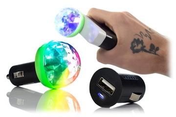 DISCO USB диско-шар-лампа в машину