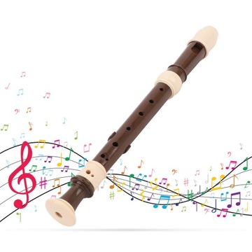 Блокфлейта на 8 отверстий Съемная блокфлейта сопрано Instrument 0I