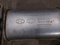 Купити Гасник вихлоп комплект каталізатор повний kia proceed i 1.4 16v u2bbb0, фото thumb