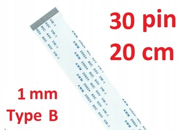 Taśma Flex FPC FFC VW-1 AWM 20624 80C 60V 20cm 30p