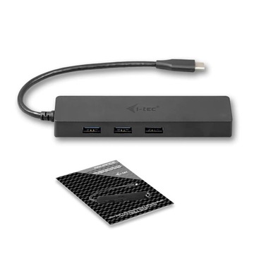 АДАПТЕР iTEC USB C 3.1-LAN GIGABIT+HUB 3 порта SLIM