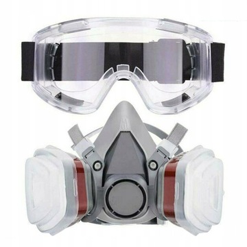Полумаска 3M Paint Mask 6200 НАБОР