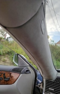 Потолок -стойки -защита солнцезащитная - алькантара  - mercedes cl w215 Доставка, фото thumb