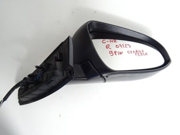 фото thumb №10, Toyota c-hr chr рестайлінг дзеркало праві 9 pin чорна перлина