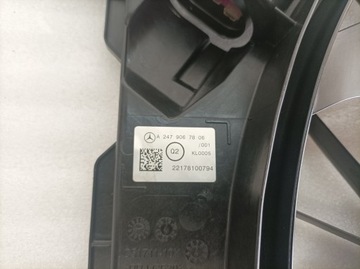 фото thumb №5, Mercedes w247 247 cla glb eqb gla вентилятор радиатор 2479067806