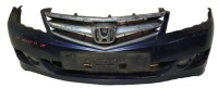 Купить Бампер передний решётка радиатора honda accord vii рестайлинг  06-08 омыватель, фото thumb