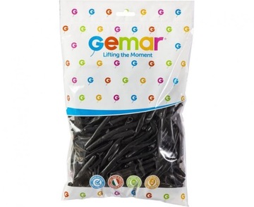 Воздушные шары для моделирования GEMAR, черные.