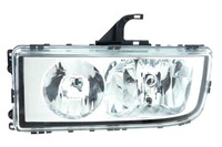 фото thumb №2, Фара h1/h7 механический цвет вкладыш хромированный