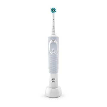 ORAL-B VITALITY 100 ЭЛЕКТРИЧЕСКАЯ ЗУБНАЯ ЩЕТКА БЕЛАЯ + НАКОНЕЧНИКИ