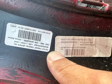 фото thumb №10, Бампер ford mustang mach-e оригинал хороший состояние нет клееный