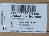 фото thumb №7, Skoda superb ii skoda yeti блок управления модуль комфорта 1k0937087an