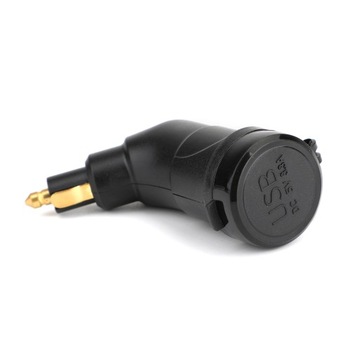 АДАПТЕР ЗАРЯДНОГО УСТРОЙСТВА DIN РАЗЪЕМ 2x USB 3.3A BMW TIR 24В