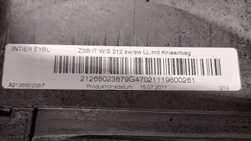 фото thumb №12, Mercedes-benz e w212 2011 панель раздаточная