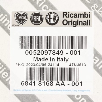 фото thumb №7, Оригінальна подушка двигуна fiat 500x 52097849 amh97849