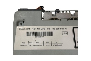 фото thumb №9, Радіо з навігація peugeot partner фургон 96669681xt 1.6l дизель 2014