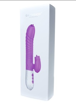 Женский скользящий ротационный вибратор Sex BUNNY