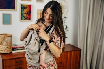 Детская переноска LennyLamb - LennyUpGrade: арахисовое масло
