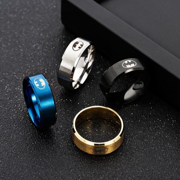 Sygnet с логотипом Batman Blue Steel Graver