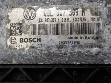 фото thumb №7, Passat b7 2.0 tdi компьютер двигателя 03l907309n