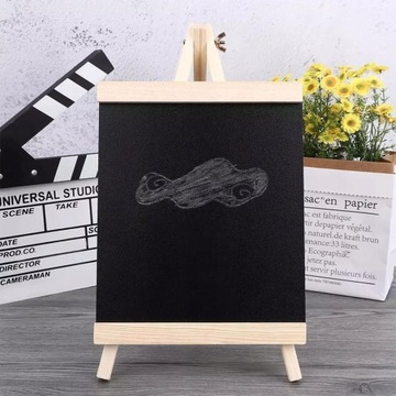 МЕЛОВАЯ ДОСКА, МАЛЕНЬКАЯ ДЕРЕВЯННАЯ EASY, 20 x 36 см