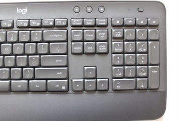 Комплект беспроводной клавиатуры и мыши Logitech MK545 Advanced, черный