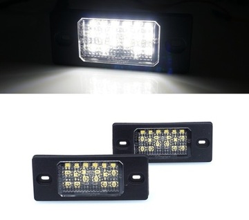 фото thumb №1, Лампочки подсветка номерного знака led vw golf mk4 iv v bora универсал