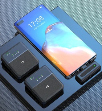 БЕСПРОВОДНЫЕ МИКРОФОНЫ ДЛЯ ПРЯМОГО ВЛОГА ДЛЯ Android IOS USB C