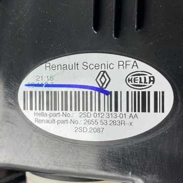 фото thumb №14, Лампа лівий зад renault scenic iv grand 265553283r