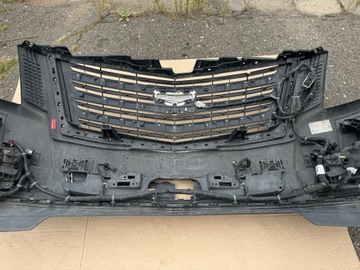 фото thumb №13, Бампер cadillac escalade 15-20 решётка галоген планки установка оригинал