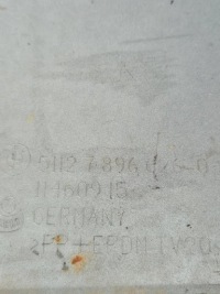 фото thumb №12, Bmw 5 e60 e61 04- m-pakiet дифузор накладка заднього бампера 7896629