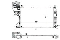 фото thumb №1, Радіаторів двигуна nrf 9015003500 9015003900 901500