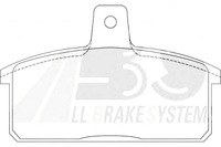 фото thumb №1, A.b.s. 36851 набор тормозных колодок тормозных, тормоза дисковые