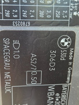 фото thumb №13, Капот bmw e60 a52/7 spacegrau