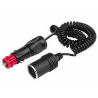 фото thumb №1, Przedłużacz роз'єм прикурювача hq 300cm з штекер euro/din